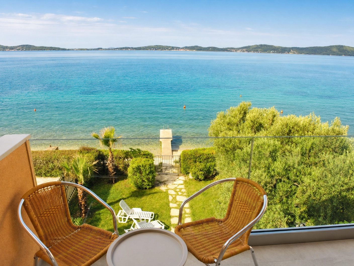 Direct Seafront Villa Bibinje